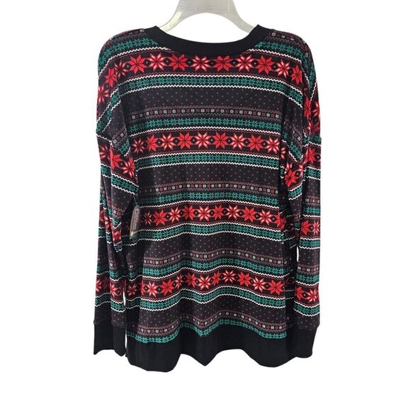 Secret Treasures 2 PC Christmas Velour Lounge Holiday Joggers Set – Size Large - Picture 7 of 16